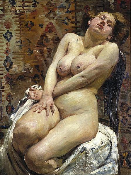 Lovis Corinth Nana, Female Nude china oil painting image